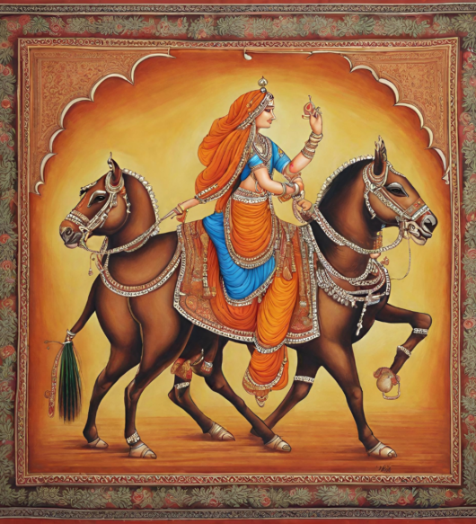 Rajasthani Miniature Painting