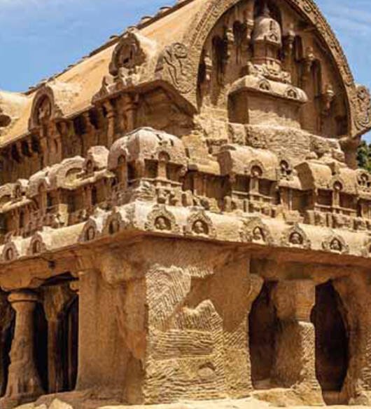 Mamlapuram -An ancient temple city of Pallava Dynasty