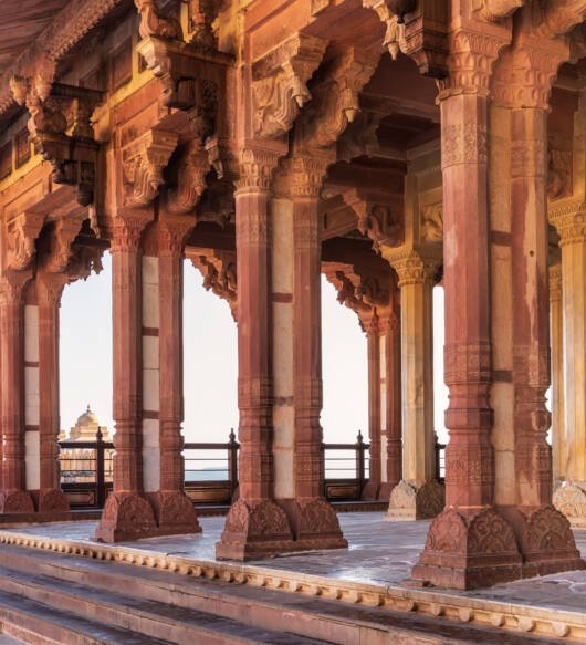 Ganesh Pol Hall in Amber Fort Jaipur, India